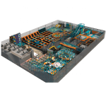 Trampoline park build in Hilite mall India