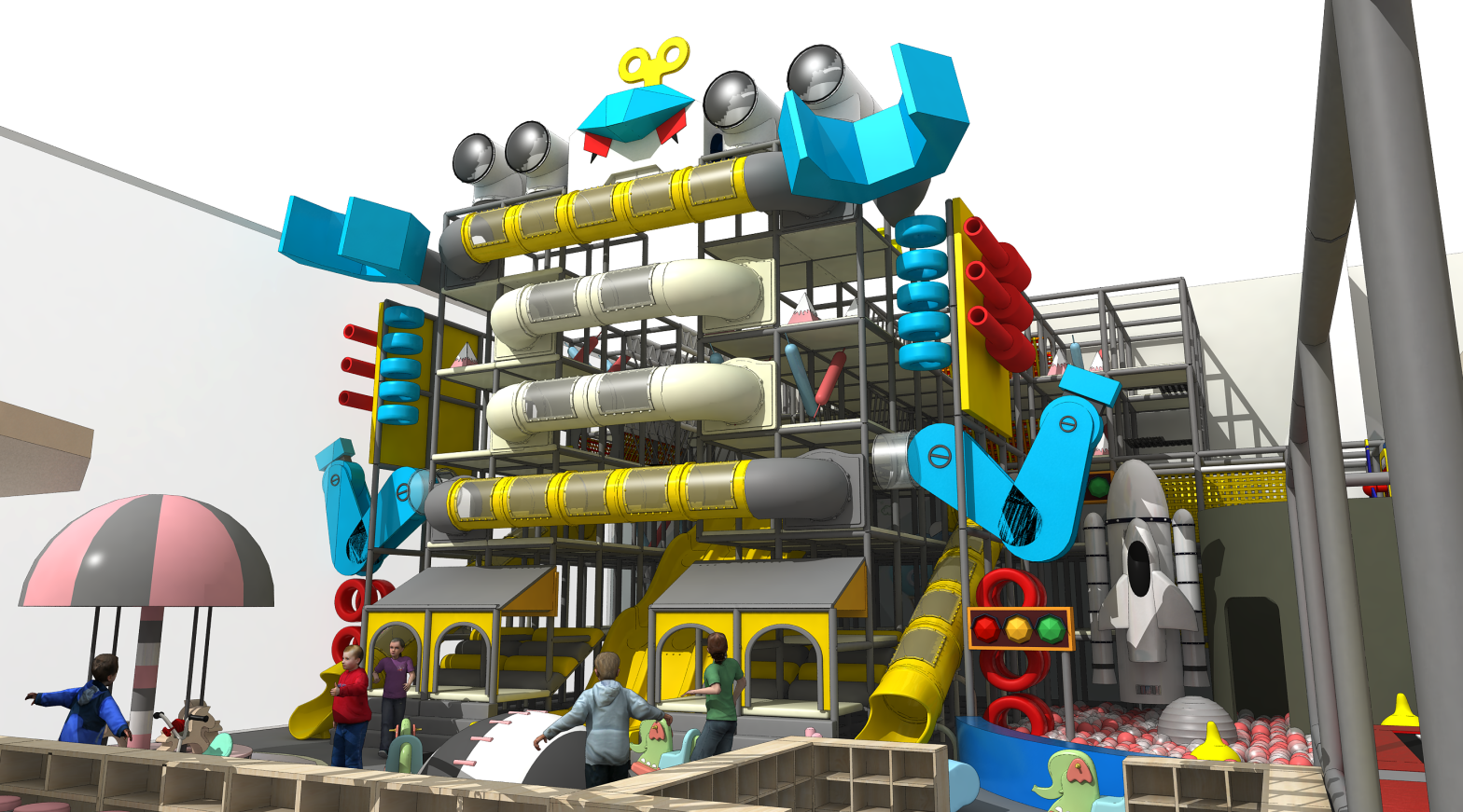 indoor playground material