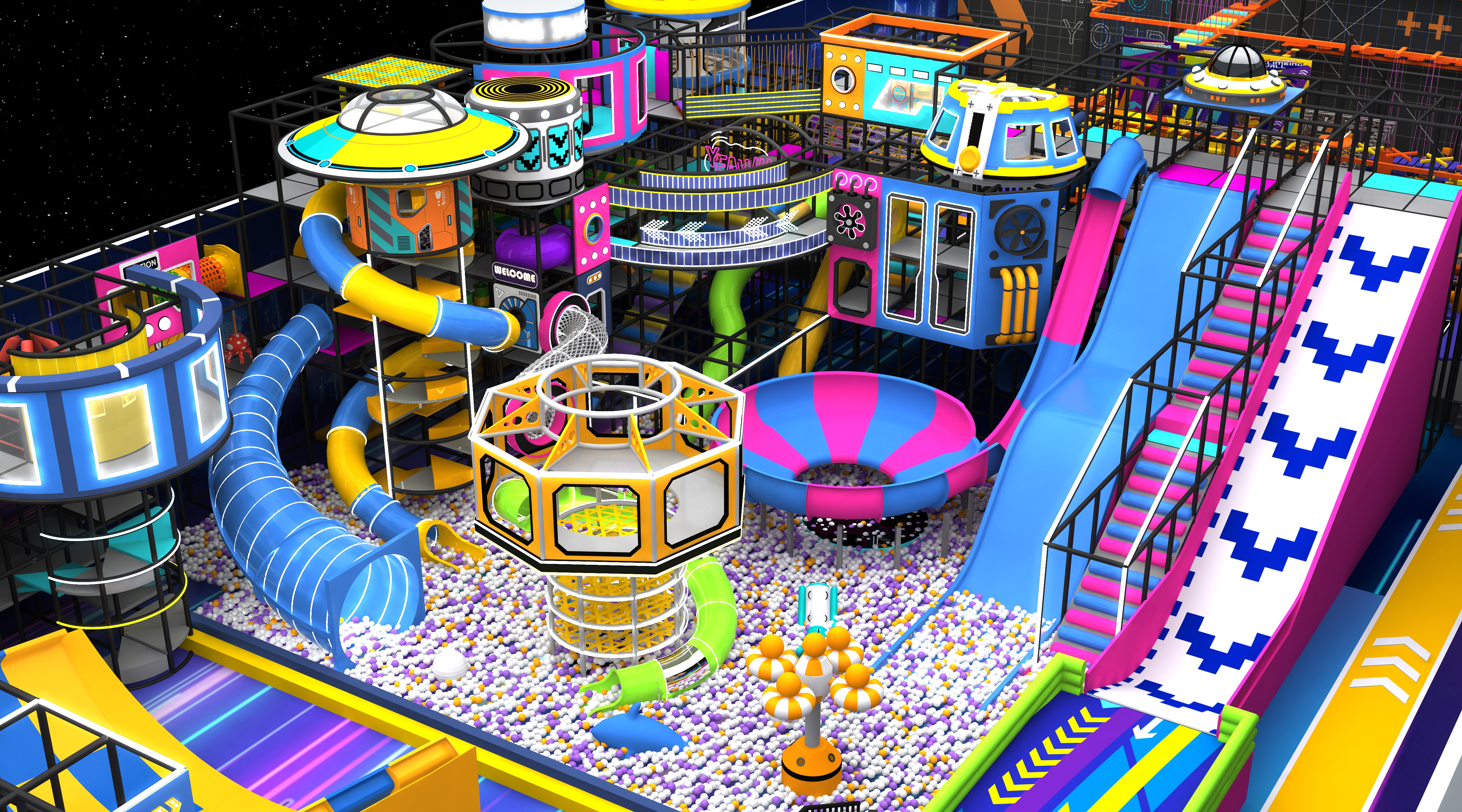 Dream Garden Eyes Saudi Arabia’s Booming Amusement Market with CE-Certified Indoor Playground Equipment